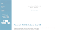 Desktop Screenshot of brightsmiledentalcare.net